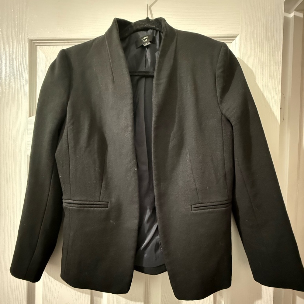 J. Crew Classic Black Blazer